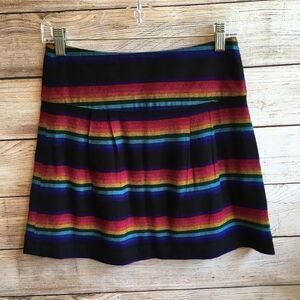 KENNY MULTICOLORED STRIPED SKIRT